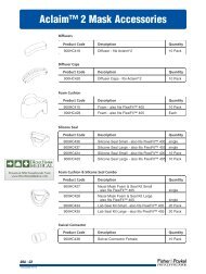 Download Ultra Mirage Nasal Mask Parts Diagram Cpap Australia PSD Mockup Templates