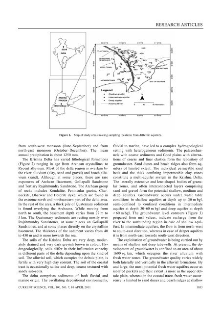 Groundwater management in a coastal aquifer ... - India Water Portal