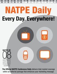 NATPE Daily Specs