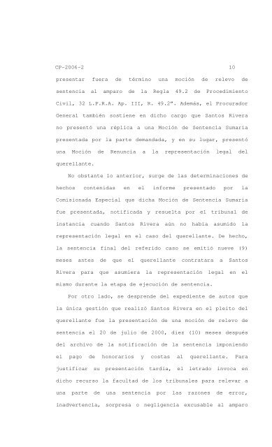 en el tribunal supremo de puerto rico - Rama Judicial de Puerto Rico