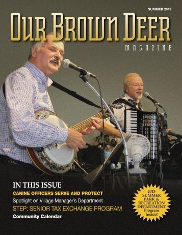 MAGAZINE - Village of Brown Deer