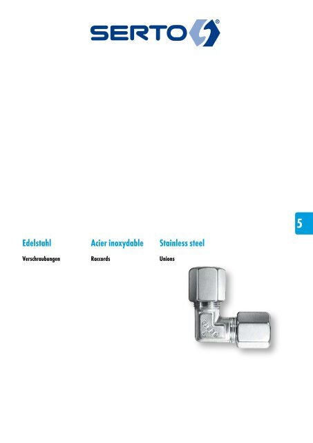 Edelstahl Acier inoxydable Stainless steel