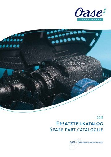 Ersatzteilkatalog Spare part catalogue - Pondhobby.ie