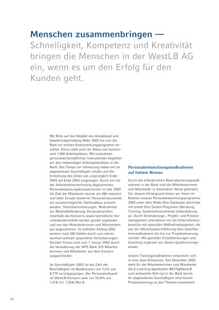 Geschaeftsbericht 2002 (pdf, 1421K) - WestLB