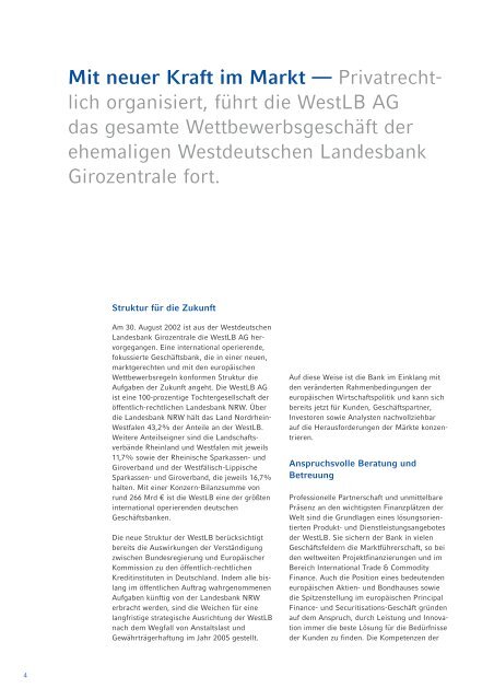 Geschaeftsbericht 2002 (pdf, 1421K) - WestLB