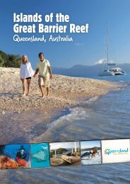 Islands of the Great Barrier Reef brochure - Whitsundays