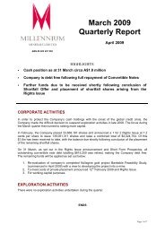 Download - Millennium Minerals Limited