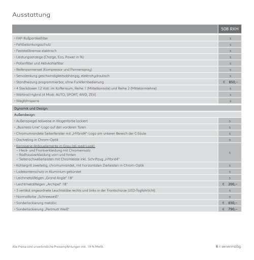 PEUGEOT 508 RXH Business-Line - PEUGEOT Professional