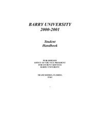 Dr. Lin's Instructional Web - Barry University