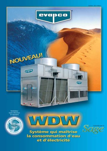 Ventilateur Super Silencieux en Standard - EVAPCO Europe NV