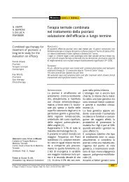 Terapia termale combinata nel trattamento della psoriasi - Medicina ...