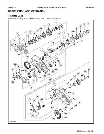 Manual 1354 T-Case (PDF) - The Ranger Station