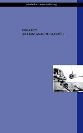 BOĞAZİÇİ (BEYKOZ-ANADOLU KAVAĞI)