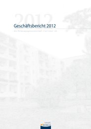 GeschÃ¤ftsbericht 2012 - Wohnungsgenossenschaft Carl Zeiss eG