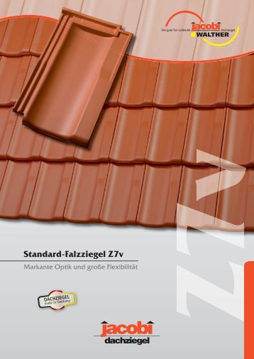 Standard-Falzziegel Z7v - Jacobi Tonwerke GmbH