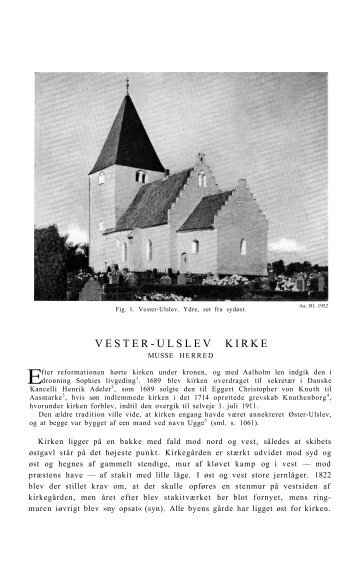 VESTER-ULSLEV KIRKE