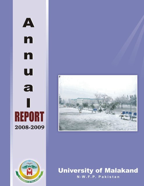 Annual Report 2008-2009 - University of Malakand