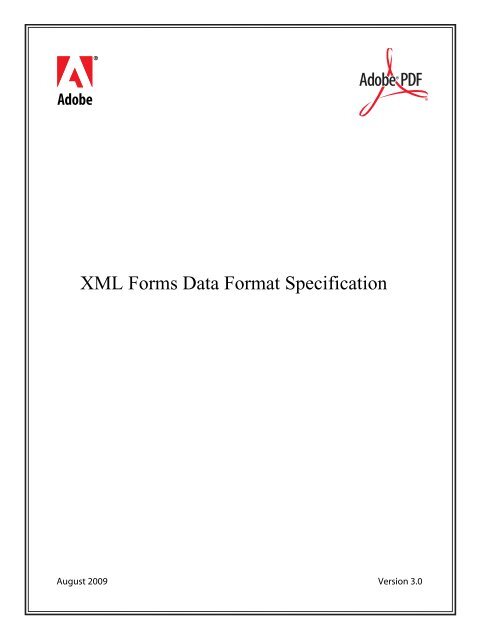 XML Forms Data Format (XFDF) Specification - Adobe Partners