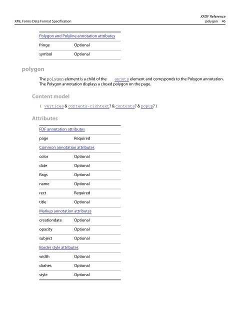 XML Forms Data Format (XFDF) Specification - Adobe Partners