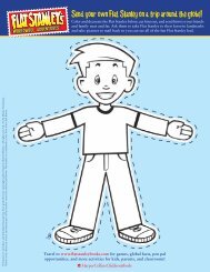 Send your own Flat Stanley on a trip around the globe!