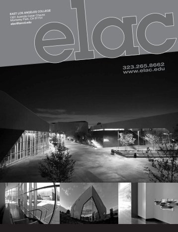The 2011 - 2013 General Catalog - East Los Angeles College