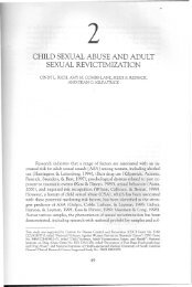 CHILD SEXUAL ABUSE AND ADULT SEXUAL REVICTIMIZATION