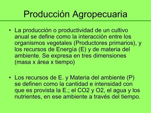 FISIOLOGIA VEGETAL - Facultad de Ciencias Agropecuarias