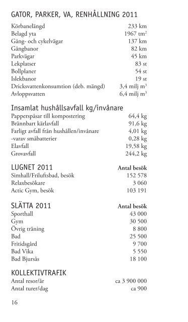 Fakta 2012 - Falu Kommun