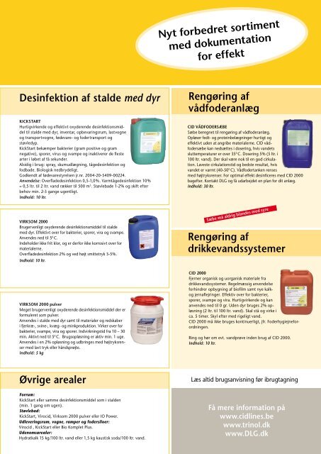 RengÃ¸ring og desinfektion af stalde - dlg