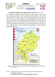 Statistische Angaben zur Landwirtschaft in Hessen (Stand ... - EVA
