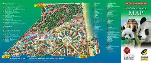 Zoo map summer - Tiergarten SchÃ¶nbrunn