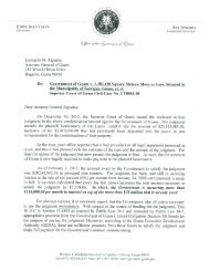 Letter from Lt. Governor to AG re Judgment in Civil Case CV0084-08 ...