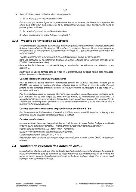 Habitat & Environnement - Qualité Logement