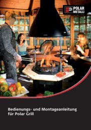 Montageanleitung für M8/M6/L8 - Polar Grill