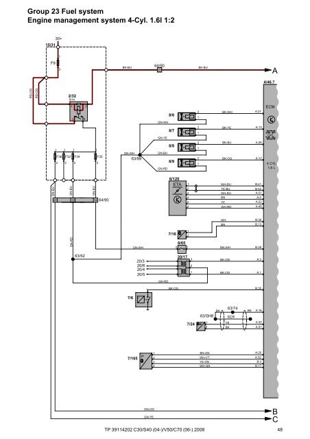 TP39114202 2008 C30 S40 V50 C70 Wiring Diagram.pdf