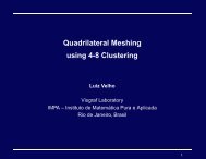 Quadrilateral Meshing using 4-8 Clustering - Luiz Velho - Impa