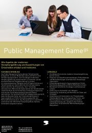 Public Management Gamegs - game solution ag