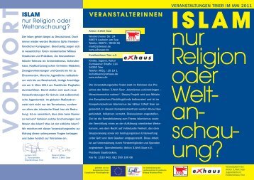 islam - Aktion 3. Welt Saar