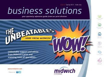 Unbeatable support and advice from Midwich's print and scanning ...