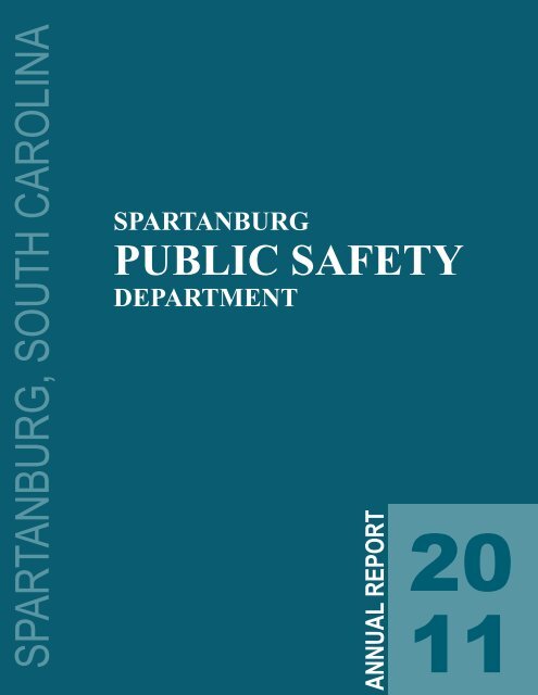 2011 Crime Statistics Booklet.pdf - City of Spartanburg