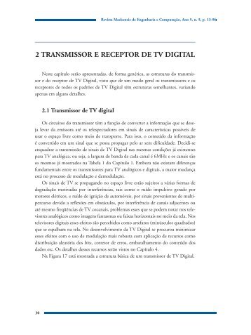 2 TRANSMISSOR E RECEPTOR DE TV DIGITAL - Mackenzie