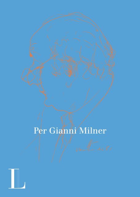 Per Gianni Milner - Fondazione Ugo e Olga Levi onlus