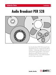 Audio Broadcast PER 528