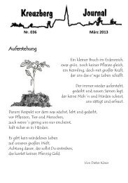 Ausgabe 036 - Dorf Kreuzberg