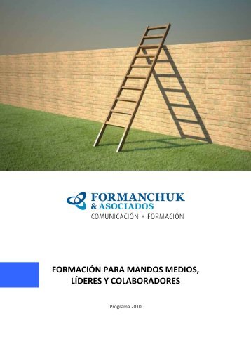 formaciÃ³n para mandos medios, lÃ­deres y colaboradores