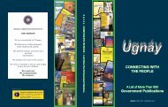 UGNAY Connecting With The People.pdf - Bureau of ...