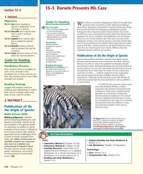 Section 18 2 modern evolutionary classification worksheet answers