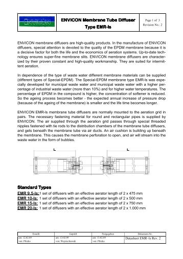 Datenblatt Membranrohrbelüfter wm-arm englisch Rev. 2