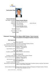 Corr.mem. Nikolay Miloshev, D.Sc.