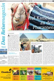 Das Reise magazin - Recklinghaeuser Zeitung